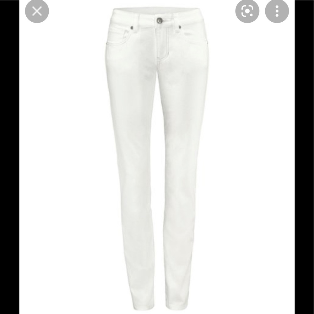 Cabi- Slimmie Jean, white, sz 6, VGUC
